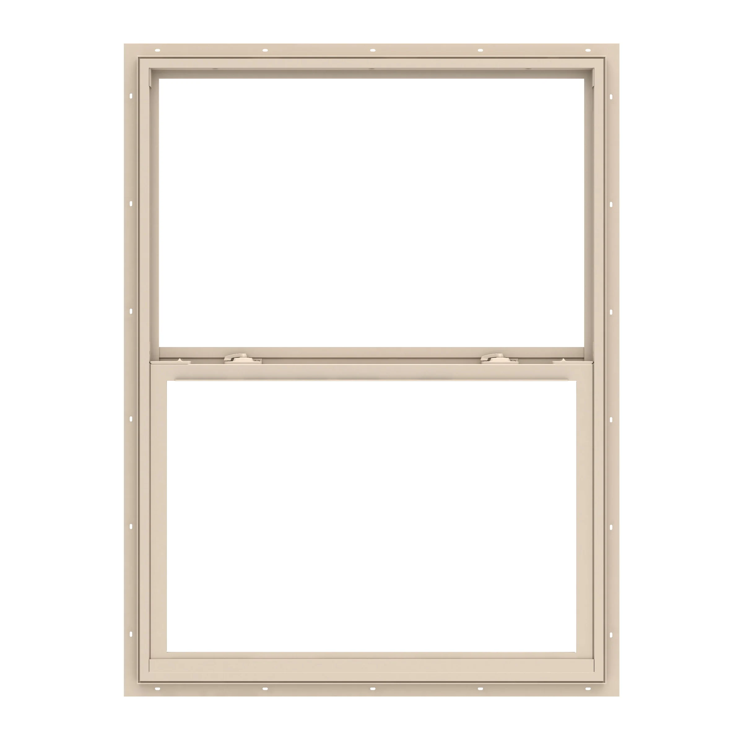 VENTANA DE PVC TIPO GUILLOTINA VISTA INTERNA91x152cm